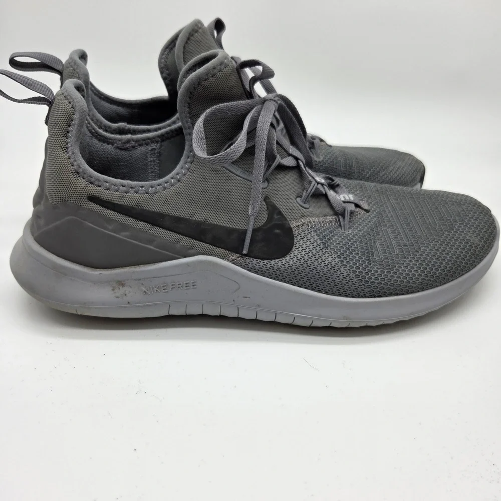 Nike Free TR 8 Training Shoes Mens 9.5 Grey CD9473-011 Just Do It Sneakers